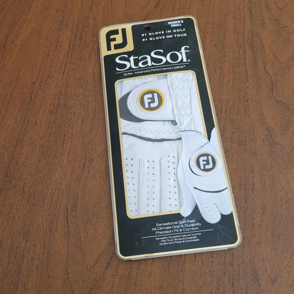 FootJoy FJ Spectrum Women's Golf Glove Pearl Black Left  Small New